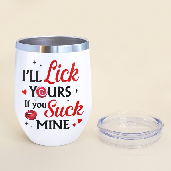 I'll Lick Yours If You Suck Mine- Personalized Coffee Mug- Gift For Him/ Gift For Her- Funny Couple Coffee Mug