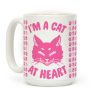 I'm a Cat at Heart Coffee Mug