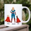 I'm A Dog Mom, Gift For Mom, Personalized Mug, Dog Lover Mug, Mother's Day Gift 07DNHN210423TM