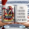 I'm a Firefiter Firefyter Firefiter I Spray Water - Personalized Custom Coffee Mug - FIF003_MG