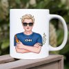 I'm A Simple Man, Gift For Pothead, Personalized Mug, Smoking Man Mug, Stoner Gift