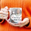 I'm Always With You Memorial Mug With Cardinal Birds - Personalized Custom Coffee Mug - HME151_MG