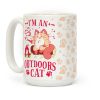 I'm An Outdoors Cat Coffee Mug