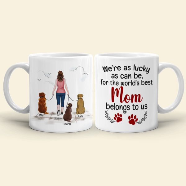 I'm As Lucky As Can Be, Personalized Mug, Gift For Mother's Day