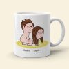 I'm Behind You 100%-Gift For Couple-Personalized Coffee Mug-Funny Couple