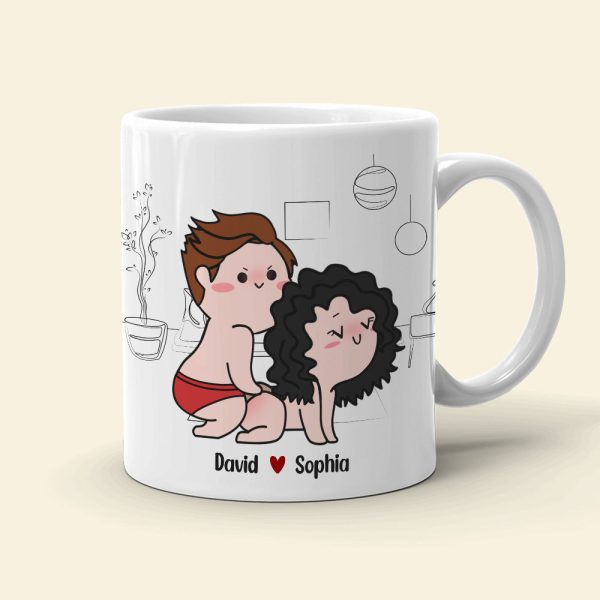 I'm Definitely Coming Back For More-Gift For Couple- Personalized Coffee Mug- Funny Couple Mug