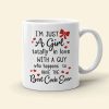 I'm Just A Girl, Personalized Mug, Gift For Naughty Couple