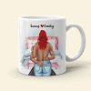 I'm No Weatherman But You Can Expect A Few Inches Tonight Personalized Couple Mug, Gift For Couple
