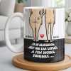 I'm No Weatherman Expect A Few Inches Tonight Couple Design - Personalized Custom Coffee Mug - CPL1311_MG