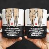 I'm No Weatherman Expect A Few Inches Tonight Couple Design - Personalized Custom Coffee Mug - CPL1311_MG