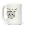 I'm Not A Cat Zoom Filter Coffee Mug