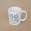 I'm Not Arguing I'm Just Explaining Why I Am Right Funny Coffee Mug, Sarcastic Humor Gift for Friends Coworkers Family Birthday Christmas