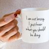 I'm Not Bossy I Just Know What You Should Be Doing Coffee Mug Funny Boss Gift