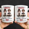 I'm Not Perfect But I Have A Freaking Awesome Wife - Personalized Custom Coffee Mug - CPL654_MG