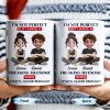 I'm Not Perfect But I Have A Freaking Awesome Wife - Personalized Custom Coffee Mug - CPL654_MG