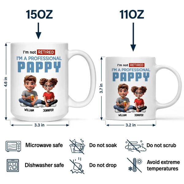 I'm Not Retired I'm A Full-Time - Personalized Mug