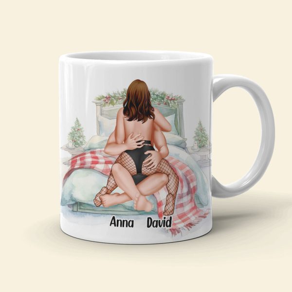 I'm On The Naughty List Personalized Coffee Mug, Couple Gift
