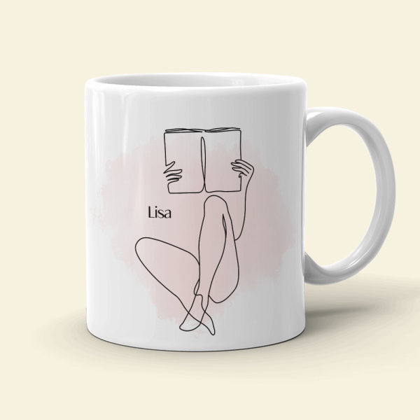 I'm Reading, Reading Book White Mug Gift
