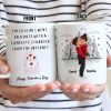 I'm So Glad I Went on a Date with a Complete Stranger - Personalized Mug - Sentimental Valentine's Day Gift for Her
