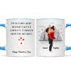 I'm So Glad I Went on a Date with a Complete Stranger - Personalized Mug - Sentimental Valentine's Day Gift for Her