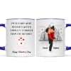 I'm So Glad I Went on a Date with a Complete Stranger - Personalized Mug - Sentimental Valentine's Day Gift for Her