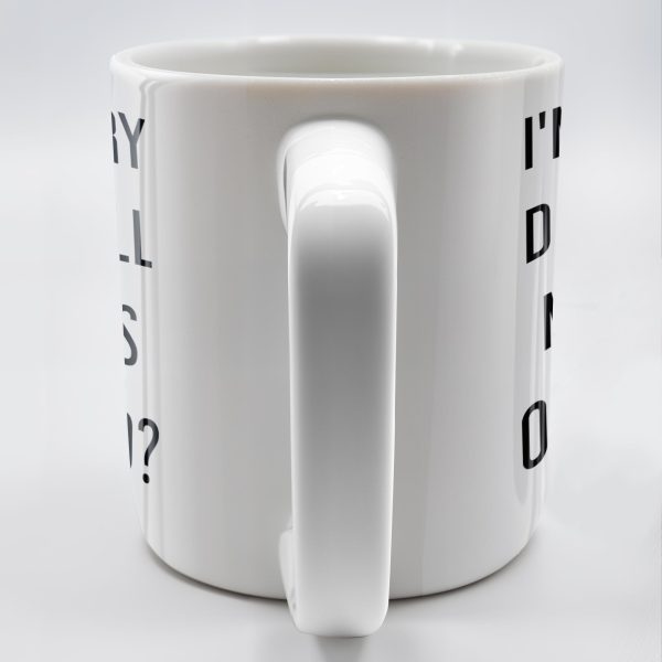 I'm Sorry Did I Roll My Eyes Out Loud Humorous Quote Mug - Personalized Custom Coffee Mug - COL078_MG