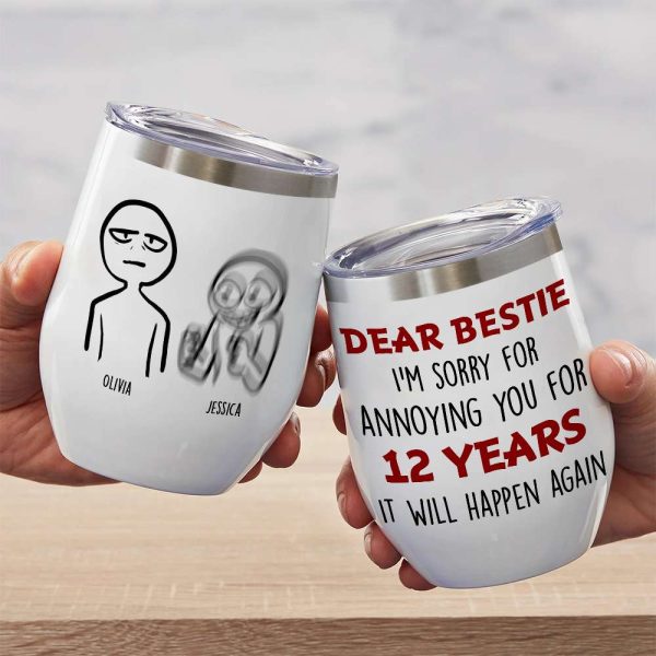 I'm Sorry For Annoying You Personalized Mug, Friends Gift