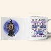 I'm The Crazy Witch Personalized Coffee Mug, Gift For Witch Lover