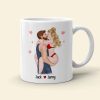 I'm The One Cause You Are A 10-Gift For Couple-Personalized Coffee Mug