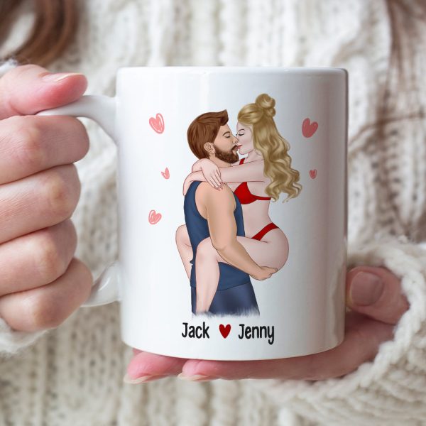 I'm The One Cause You Are A 10-Gift For Couple-Personalized Coffee Mug
