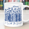 I'm With The Banned - Personalized Ceramic Coffee Mug