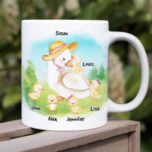 I'm Your Favorite Child, Gift For Mom, Personalized Mug, Duck Mom Mug, Mother's Day Gift