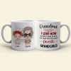I'm Your Favorite Grandchild Personalized Mug, Gift For Grandma, Gift For Grandpa, Mother's Day Gift