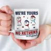 I'm Yours, No Returns Or Refunds Allowed - Family Personalized Custom 3D Inflated Effect Printed Mug - Father's Day, Gift For Dad, Grandpa
