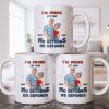 I'm Yours No Returns Or Refunds Cartoon Couple Design - Personalized Custom Coffee Mug - CPL1353_MG