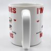 I'm Yours No Returns Or Refunds, Cartoon Couple With Hearts - Personalized Custom Coffee Mug - CPL548_MG