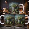 Immerse Yourself In The Beauty Of Nature, Plants And Gardening Essentials - Personalized Custom Coffee Mug - GAR031_MG