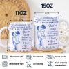In Case I Don't Say It Enough Kising Couples Toile - Personalized White Edge-to-Edge Mug