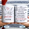 In Case You Need A Little Reminder Linked Rings And Hearts Design - Personalized Custom Coffee Mug - CPL1140_MG