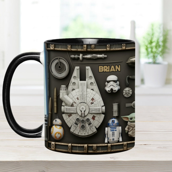 In Dark Place We Find Ourselves - Personalized Accent Mug - Gift For Movie Fans NL122