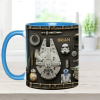 In Dark Place We Find Ourselves - Personalized Accent Mug - Gift For Movie Fans NL122