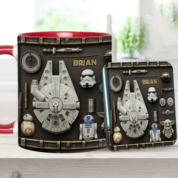 In Dark Place We Find Ourselves - Personalized Accent Mug - Gift For Movie Fans NL122
