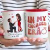 In My Engaged Era Couple Proposal Engagement Gift Future Bride Gift Ideas, Bridal Shower Gift for Her, Bride Mug Wedding Gift for Friend Newly Engaged Personalized Mug