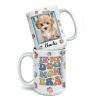In My Fur Dad Era - Dog & Cat Personalized Custom 3D Inflated Effect Printed Mug - Gift For Pet Owners, Pet Lovers