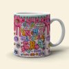 In My Maestra Era, Personalized Coffee Mug, Christmas Gifts For Teacher