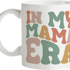In My Mama Era Coffee Mug, Funny Gift for New Mom Pregnant Expecting Mom, Mothers Day Birthday Gift for Mama to Be from Husband Daughter Son