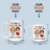 In The Sweetness Of Friendship Let There Be Laughter - Bestie Personalized Custom Mug - Gift For Best Friends, BFF, Sisters