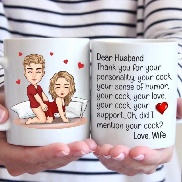 In Your Arms Is Where I Belong - Couple Personalized Custom Mug - Gift For Husband Wife, Anniversary