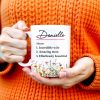 Incredible Wife Amazing Mom Effortlessly Beautiful With Wildflowers - Personalized Custom Coffee Mug - COL087_MG