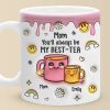 Infinite Love, Unbreakable Bond - Family Personalized Custom 3D Inflated Effect Printed Mug - Gift For Mom, Daughter